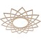 Ekena Millwork Eleanor Wood Fretwork Pierced Ceiling Medallion, Alder, 32"OD x 12 3/8"ID x 3/8"T CMWP32X32X0375EAAL - alternate 2